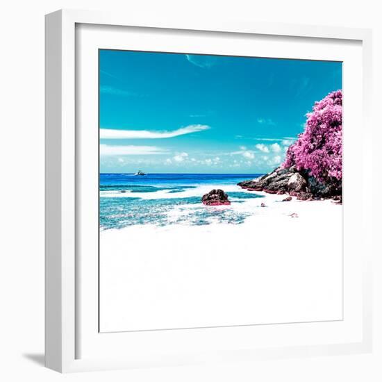 ¡Viva Mexico! Square Collection - Coastline Paradise in Isla Mujeres V-Philippe Hugonnard-Framed Photographic Print