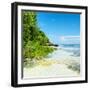 ¡Viva Mexico! Square Collection - Coastline Paradise in Isla Mujeres VI-Philippe Hugonnard-Framed Photographic Print