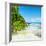 ¡Viva Mexico! Square Collection - Coastline Paradise in Isla Mujeres VI-Philippe Hugonnard-Framed Photographic Print