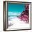 ¡Viva Mexico! Square Collection - Coastline Paradise in Isla Mujeres VII-Philippe Hugonnard-Framed Photographic Print