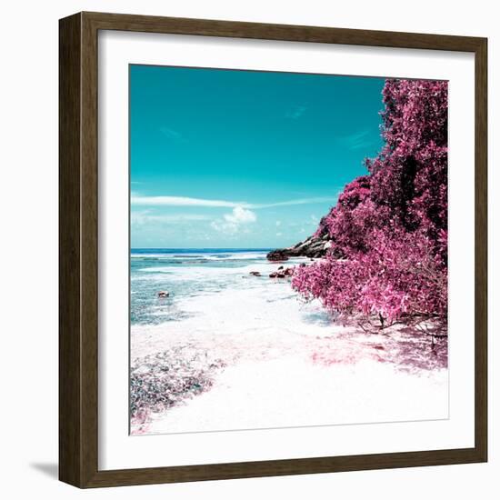 ¡Viva Mexico! Square Collection - Coastline Paradise in Isla Mujeres VII-Philippe Hugonnard-Framed Photographic Print