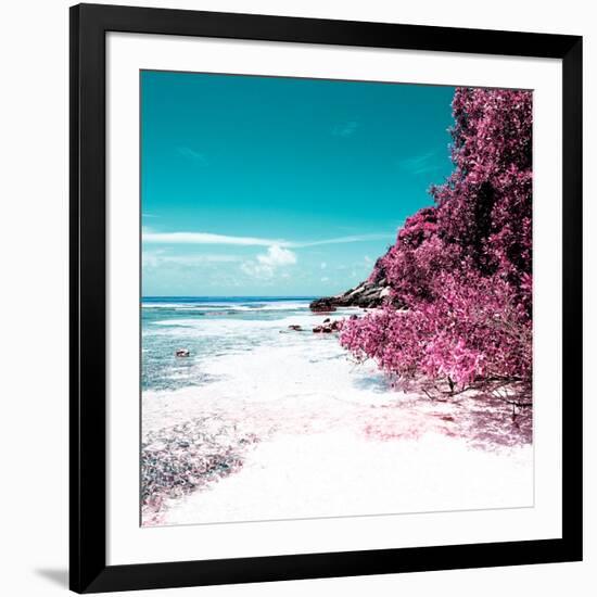 ¡Viva Mexico! Square Collection - Coastline Paradise in Isla Mujeres VII-Philippe Hugonnard-Framed Photographic Print