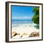 ¡Viva Mexico! Square Collection - Coastline Paradise in Isla Mujeres-Philippe Hugonnard-Framed Photographic Print