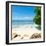 ¡Viva Mexico! Square Collection - Coastline Paradise in Isla Mujeres-Philippe Hugonnard-Framed Photographic Print