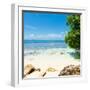 ¡Viva Mexico! Square Collection - Coastline Paradise in Isla Mujeres-Philippe Hugonnard-Framed Photographic Print