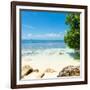 ¡Viva Mexico! Square Collection - Coastline Paradise in Isla Mujeres-Philippe Hugonnard-Framed Photographic Print