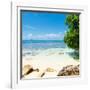 ¡Viva Mexico! Square Collection - Coastline Paradise in Isla Mujeres-Philippe Hugonnard-Framed Photographic Print