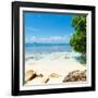 ¡Viva Mexico! Square Collection - Coastline Paradise in Isla Mujeres-Philippe Hugonnard-Framed Photographic Print