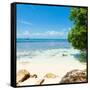 ¡Viva Mexico! Square Collection - Coastline Paradise in Isla Mujeres-Philippe Hugonnard-Framed Stretched Canvas