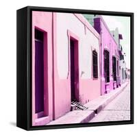 ¡Viva Mexico! Square Collection - Coloful Street II-Philippe Hugonnard-Framed Stretched Canvas