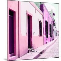 ¡Viva Mexico! Square Collection - Coloful Street II-Philippe Hugonnard-Mounted Photographic Print