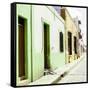 ¡Viva Mexico! Square Collection - Coloful Street III-Philippe Hugonnard-Framed Stretched Canvas