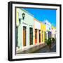 ¡Viva Mexico! Square Collection - Coloful Street V-Philippe Hugonnard-Framed Photographic Print