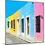 ¡Viva Mexico! Square Collection - Coloful Street VI-Philippe Hugonnard-Mounted Photographic Print