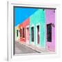 ¡Viva Mexico! Square Collection - Coloful Street VII-Philippe Hugonnard-Framed Photographic Print