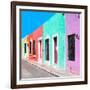 ¡Viva Mexico! Square Collection - Coloful Street VII-Philippe Hugonnard-Framed Photographic Print