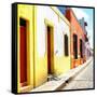 ¡Viva Mexico! Square Collection - Coloful Street-Philippe Hugonnard-Framed Stretched Canvas