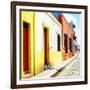 ¡Viva Mexico! Square Collection - Coloful Street-Philippe Hugonnard-Framed Photographic Print