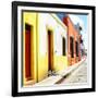 ¡Viva Mexico! Square Collection - Coloful Street-Philippe Hugonnard-Framed Photographic Print