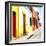 ¡Viva Mexico! Square Collection - Coloful Street-Philippe Hugonnard-Framed Photographic Print