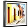 ¡Viva Mexico! Square Collection - Coloful Street-Philippe Hugonnard-Framed Photographic Print