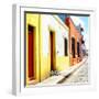 ¡Viva Mexico! Square Collection - Coloful Street-Philippe Hugonnard-Framed Photographic Print