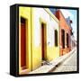 ¡Viva Mexico! Square Collection - Coloful Street-Philippe Hugonnard-Framed Stretched Canvas