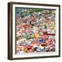 ¡Viva Mexico! Square Collection - Colorful Guanajuato II-Philippe Hugonnard-Framed Photographic Print