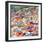 ¡Viva Mexico! Square Collection - Colorful Guanajuato II-Philippe Hugonnard-Framed Photographic Print