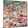 ¡Viva Mexico! Square Collection - Colorful Guanajuato II-Philippe Hugonnard-Mounted Photographic Print