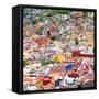 ¡Viva Mexico! Square Collection - Colorful Guanajuato II-Philippe Hugonnard-Framed Stretched Canvas