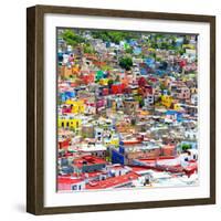 ¡Viva Mexico! Square Collection - Colorful Guanajuato IX-Philippe Hugonnard-Framed Photographic Print