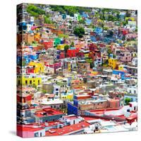 ¡Viva Mexico! Square Collection - Colorful Guanajuato IX-Philippe Hugonnard-Stretched Canvas