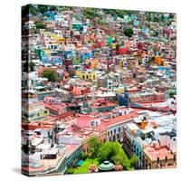 ¡Viva Mexico! Square Collection - Colorful Guanajuato V-Philippe Hugonnard-Stretched Canvas