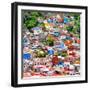 ¡Viva Mexico! Square Collection - Colorful Guanajuato VI-Philippe Hugonnard-Framed Photographic Print