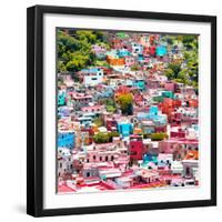 ¡Viva Mexico! Square Collection - Colorful Guanajuato VII-Philippe Hugonnard-Framed Photographic Print