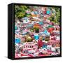 ¡Viva Mexico! Square Collection - Colorful Guanajuato VII-Philippe Hugonnard-Framed Stretched Canvas