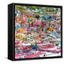 ¡Viva Mexico! Square Collection - Colorful Guanajuato XI-Philippe Hugonnard-Framed Stretched Canvas
