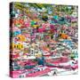 ¡Viva Mexico! Square Collection - Colorful Guanajuato XI-Philippe Hugonnard-Stretched Canvas