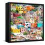 ¡Viva Mexico! Square Collection - Colorful Guanajuato XII-Philippe Hugonnard-Framed Stretched Canvas