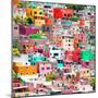 ¡Viva Mexico! Square Collection - Colorful Guanajuato XIV-Philippe Hugonnard-Mounted Photographic Print