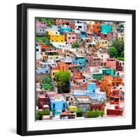 ¡Viva Mexico! Square Collection - Colorful Guanajuato XV-Philippe Hugonnard-Framed Photographic Print