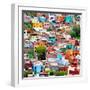 ¡Viva Mexico! Square Collection - Colorful Guanajuato XV-Philippe Hugonnard-Framed Photographic Print