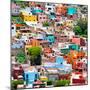 ¡Viva Mexico! Square Collection - Colorful Guanajuato XV-Philippe Hugonnard-Mounted Photographic Print