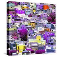 ¡Viva Mexico! Square Collection - Colorful Guanajuato XVI-Philippe Hugonnard-Stretched Canvas