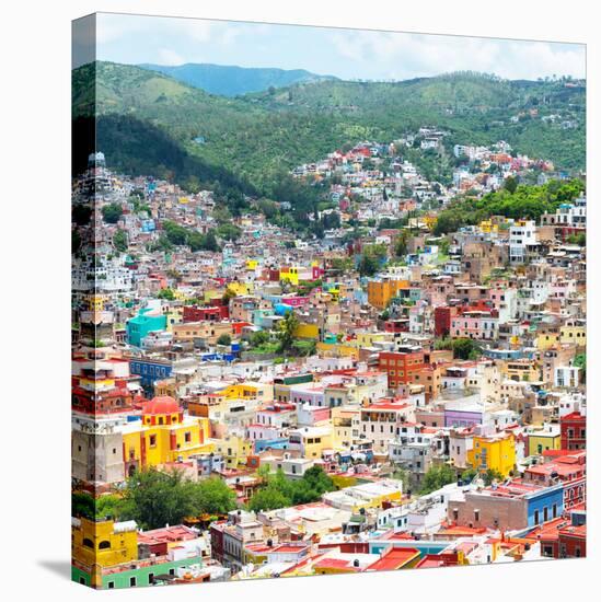 ¡Viva Mexico! Square Collection - Colorful Guanajuato-Philippe Hugonnard-Stretched Canvas