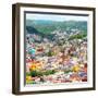 ¡Viva Mexico! Square Collection - Colorful Guanajuato-Philippe Hugonnard-Framed Photographic Print