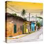 ¡Viva Mexico! Square Collection - Colorful Mexican Street at Sunset II-Philippe Hugonnard-Stretched Canvas