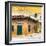 ¡Viva Mexico! Square Collection - Colorful Mexican Street at Sunset-Philippe Hugonnard-Framed Photographic Print