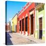 ¡Viva Mexico! Square Collection - Colorful Street - Campeche-Philippe Hugonnard-Stretched Canvas